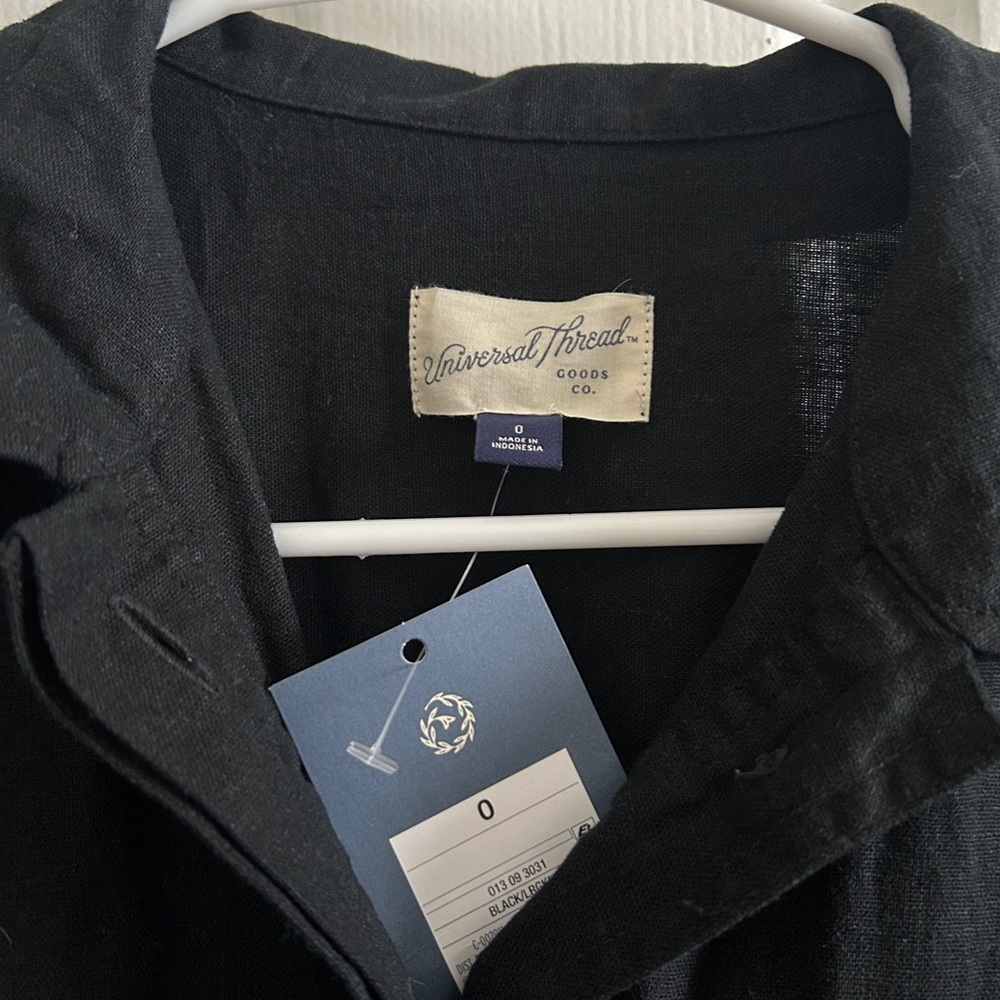 Black Universal Thread Jumpsuit NWT - image 3